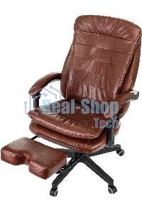 Кресло руководителя Бюрократ T-9950MSG-F/BROWN-PU