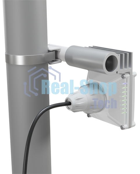 Точка доступа MikroTik CubeSA 60Pro ac (60Ghz antenna, 802.11ay wireless and 5GHz 802.11ac backup, 4 core x 716MHz CPU, 256MB RAM, 1 x Gigabit LAN port, RouterOS L4, POE, PSU) for use as an AP in Point-to-Multipoin