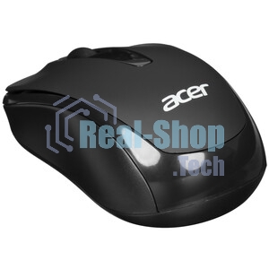 Мышь беспроводная Acer OMR133 черный, 1000 dpi, радиоканал, USB, кнопки - 3