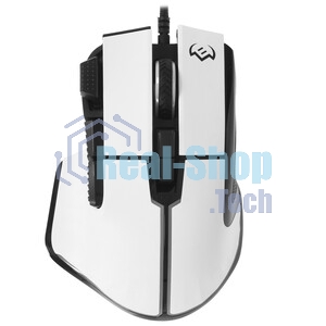 Мышь проводная SVEN RX-G990 белый, 12400 dpi, USB, кнопки - 9