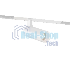 Трековый акцентный светильник Ambrella light GL8001 WH белый IP20 9W 3000-6000K 220V 24° D50*125