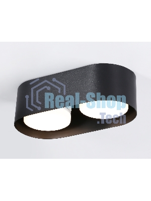Светильник накладной TN70821/2 BK черный GX53/2 max 12W 200*100*60