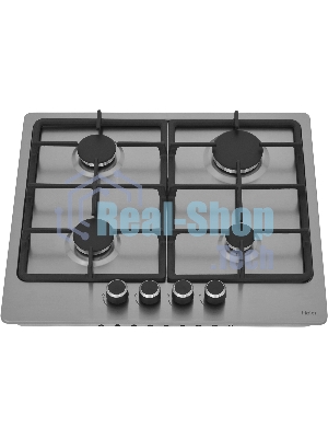 Газовая варочная поверхность Haier HHX-M64CNX, 4 конфорки, нержавеющая сталь, 7500 Вт