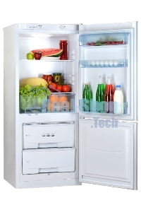 Холодильник Pozis RK-101 белый глянц. двухкамерный 156/57 л морозилка снизу
