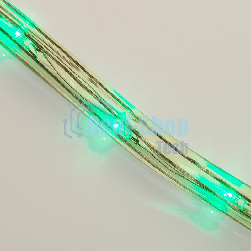 Дюралайт Neon-night LED, постоянное свечение (2W) - зеленый, 36 LED/м, бухта 100м