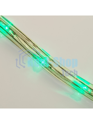 Дюралайт Neon-night LED, постоянное свечение (2W) - зеленый, 36 LED/м, бухта 100м