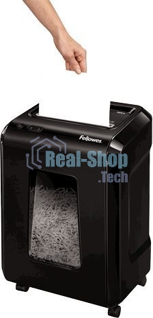 Шредер Fellowes Powershred 92Cs FS-1719301 P-4, 4х38мм, 18лст., 25лтр., уничтожает: скобы, карты, скрепки, CD