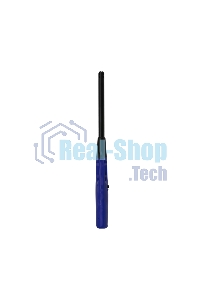 Бытовая газовая пьезозажигалка с классическим пламенем, многоразовая (1 шт.) синяя СК-302L Сокол