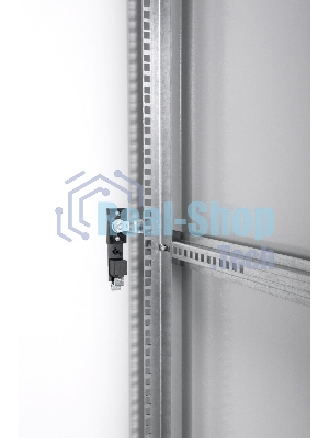 Шкаф телекоммуникационный напольный ЭКОНОМ 18U (600 × 800) дверь стекло, дверь металл
