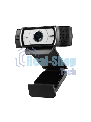 Веб-камера Logitech C930s Pro HD 1920x1080, 30 кадр/с, USB Type-A, микрофон (2 шт, шумоподавление), шторка приватности, автоматическая фокусировка, автоосвещение, универсальное крепление