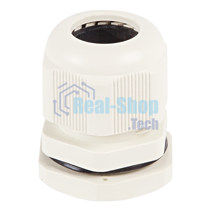 Кабельный ввод Rexant PG-36 (22-32мм) серый, комплект (1 шт/уп)