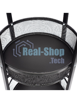 Этажерка Domfy DHC-FC30862 34.2x34.2x83.6 см, d=34.2 см черный