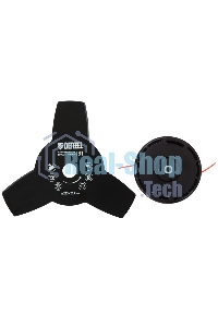 Триммер бензиновый Denzel DR-52S, 52 см3, разъемная штанга, состоит из 2 частей