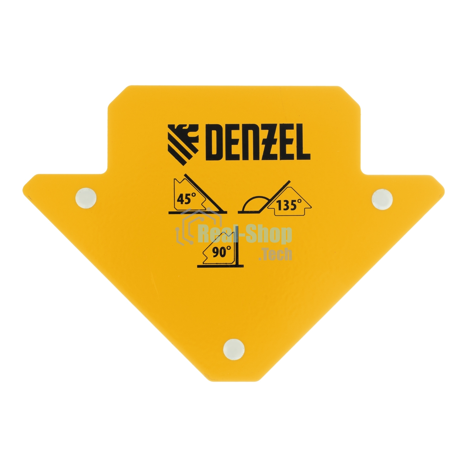 Фиксатор магнитный для сварочных работ Denzel усилие 25 LB