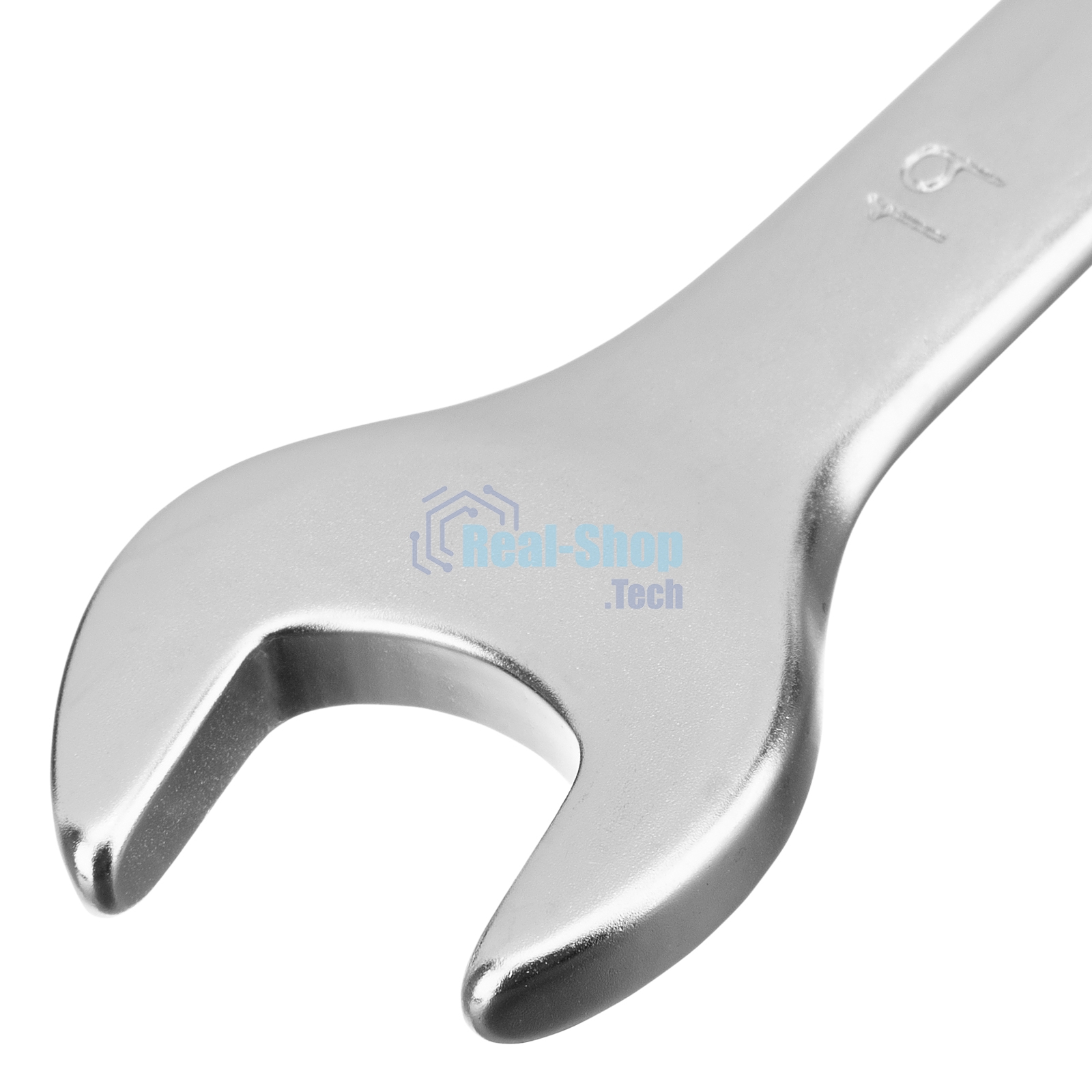 Набор ключей комбинированных, 8 - 19 мм, 8 шт., CrV, матовый хром Stels