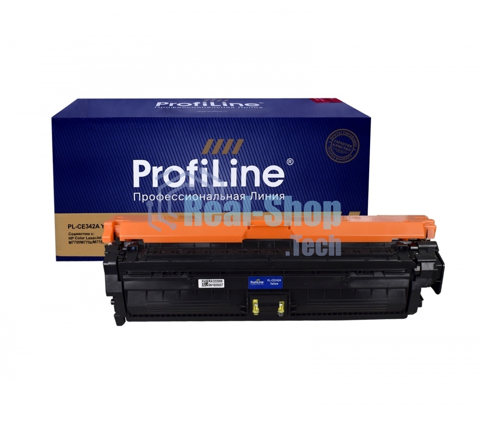 Картридж лазерный ProfiLine PL-CE342A для принтеров HP LaserJet Enterprise 700 color MFP M775dn/M775f/M775z/M775z 16000 копий Yellow