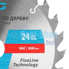 Пильный диск по дереву Gross ф190 х 30 мм, 24 зуба