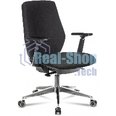Кресло компьютерное Бюрократ CH-545/LUX черный 38-418 крестовина алюминий