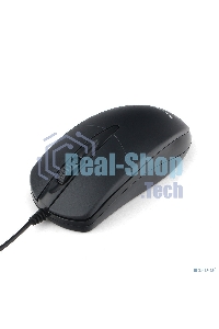 Мышь проводная Гарнизон GM-220 черный, 1000 dpi, USB, кнопки - 3