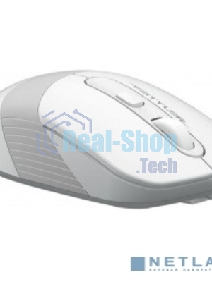 Мышь проводная A4Tech Fstyler FM10 белый/серый, 1600 dpi, USB, кнопки - 4