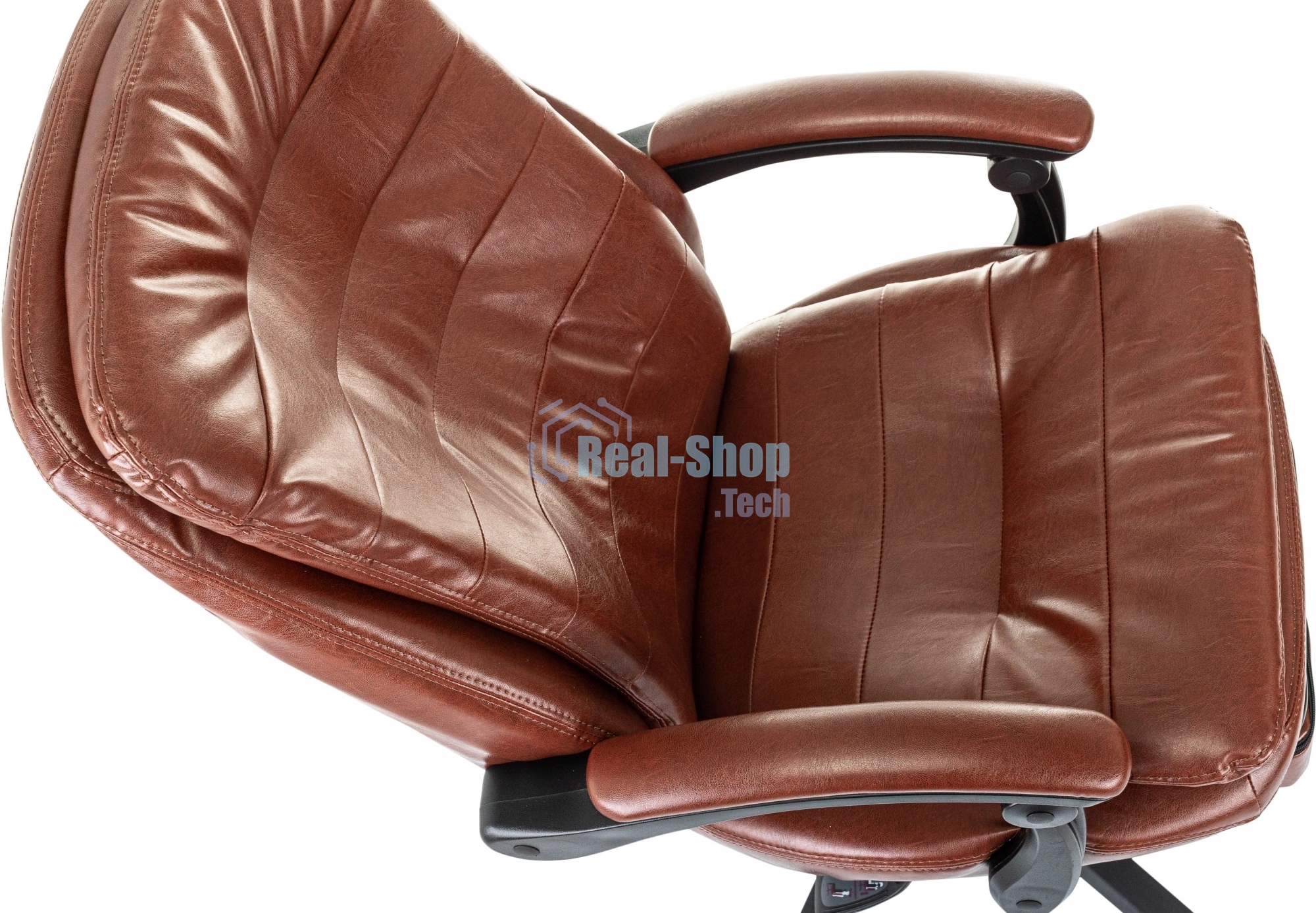 Кресло руководителя Бюрократ T-9950MSG-F/BROWN-PU