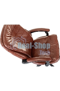 Кресло руководителя Бюрократ T-9950MSG-F/BROWN-PU