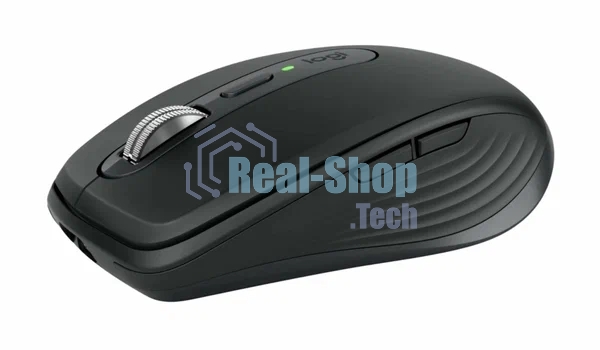 Мышь беспроводная/проводная Logitech MX Anywhere 3S графитовый, 8000 dpi, радиоканал, Bluetooth, USB, кнопки - 6