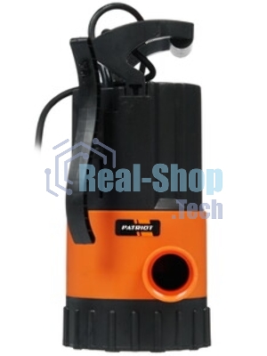 Садовый насос дренажный Patriot F 500 D 500Вт 7500л/час