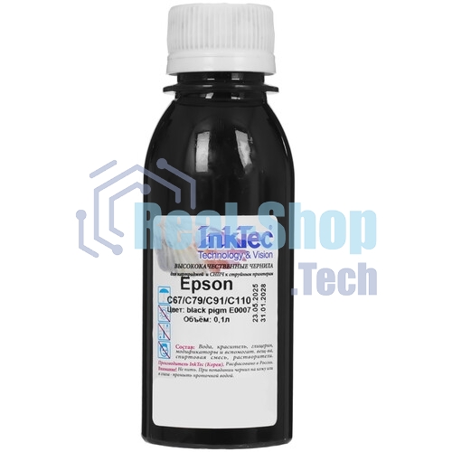Чернила Epson R200/R270 (InkTec) T0821, BK, 0,1л