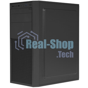 Компьютерный корпус Accord A-300 черный без БП ATX 1x120мм 2xUSB 2.0 1xUSB 3.0 audio