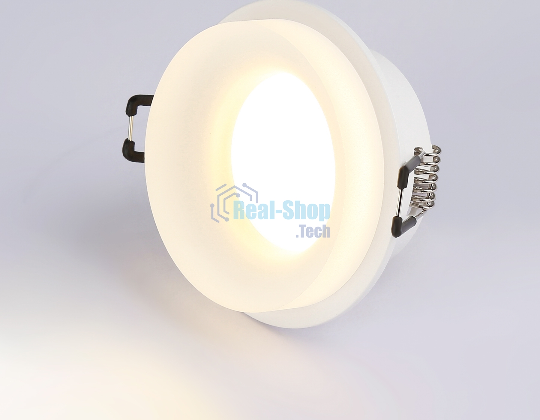 Светильник Ambrella light TN1302 WH/FR белый/белый матовый MR16 GU5.3 D80*42