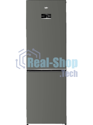 Холодильник Beko B3R0CNK362HG серый, двухкамерный, 220/100л, морозилка снизу No Frost