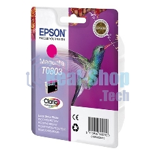 Картридж струйный Epson C13T08034011 пурпурный (330 стр.) для Epson St Ph P50/PX660/PX720WD