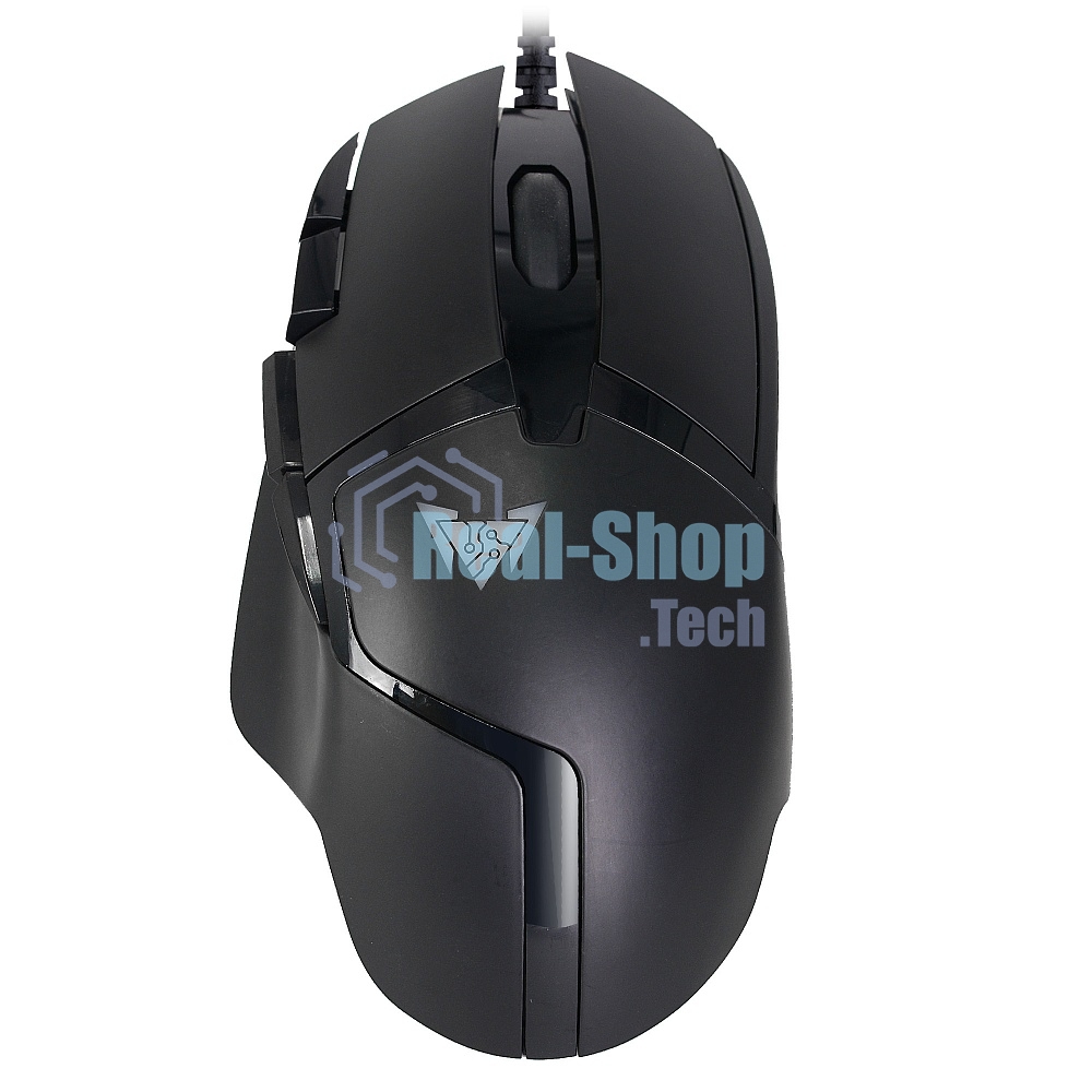 Мышь проводная Crown CMGM-901 черный, 4800 dpi, USB, кнопки - 8