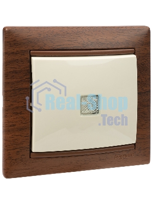 Выключатель Legrand 774310 Valena 10А c подсветкой, сл. кость