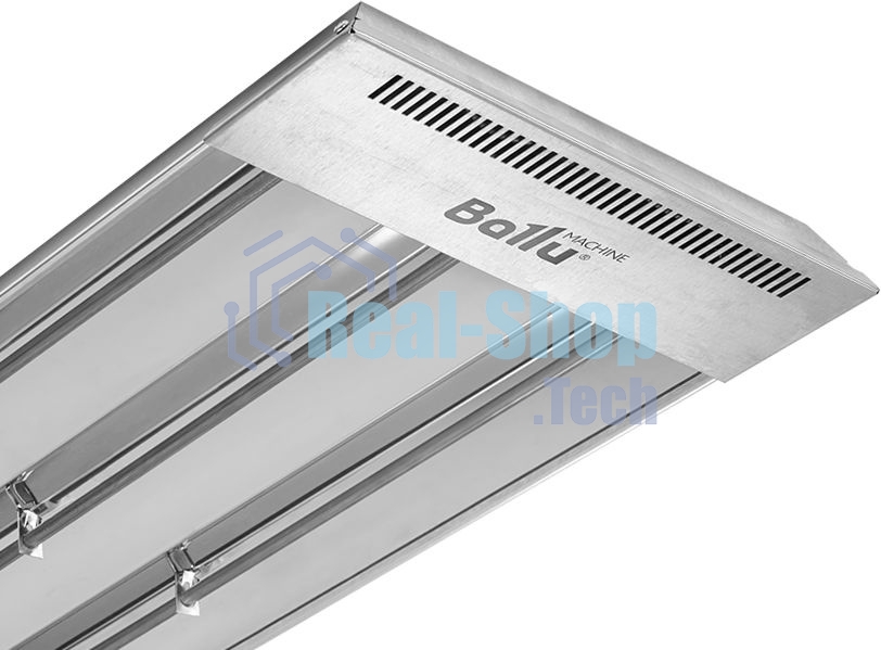 Обогреватель инфракрасный Ballu BIH-Т-4.5 серый, 4500 Вт, 45 м2