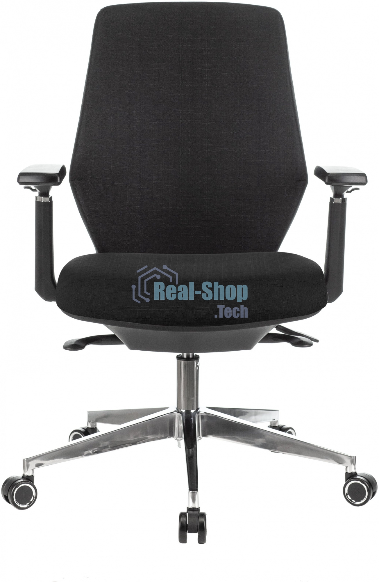 Кресло компьютерное Бюрократ CH-545/LUX черный 38-418 крестовина алюминий