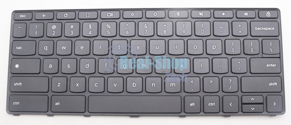 Клавиатура для ноутбука Lenovo 300e 500e Yoga Chromebook Gen 4 черная