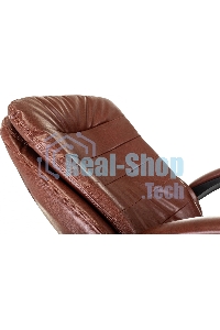 Кресло руководителя Бюрократ T-9950MSG-F/BROWN-PU