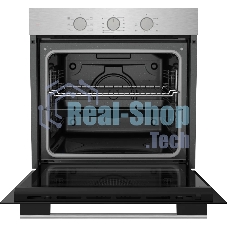 Электрический духовой шкаф Kuppersberg HF 603 BX 60 см, 80 л, High-Tech, 6 режимов, паровая очистка, черный + нерж. сталь