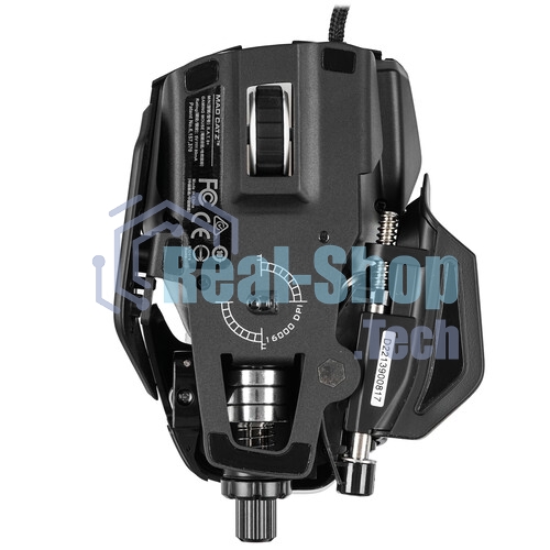 Мышь проводная Mad Catz R.A.T. 8+ черный, 16000 dpi, USB, кнопки - 11