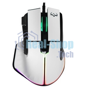 Мышь проводная SVEN RX-G990 белый, 12400 dpi, USB, кнопки - 9