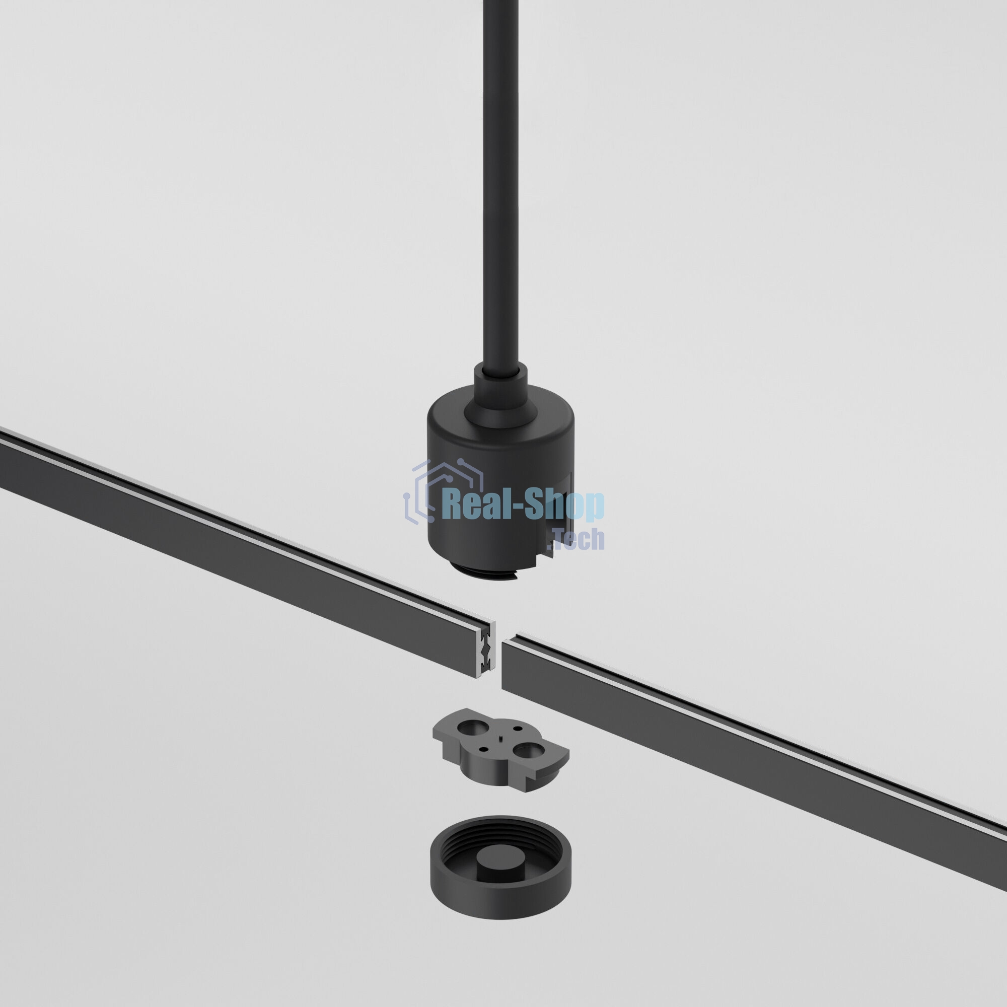Декоративная стойка с коннектором h606mm MEDIUM 85153/00 Esthetic Magnetic