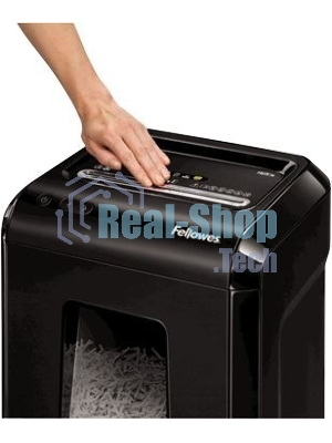 Шредер Fellowes Powershred 92Cs FS-1719301 P-4, 4х38мм, 18лст., 25лтр., уничтожает: скобы, карты, скрепки, CD