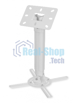 Кронштейн для проектора Buro PR05-W белый макс.13.6кг потолочный поворот и наклон