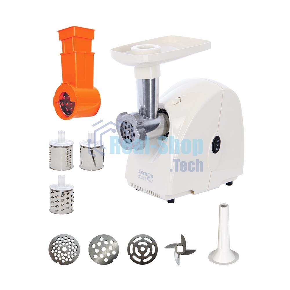 Мясорубка электрическая Аксион М31.03, 1500 Вт, 100 кг/час, реверс