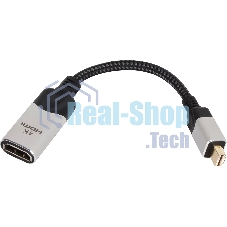 Адаптер miniDisplayPort(M) ---> HDMI(F) 0.15m 4K@60Hz VCOM