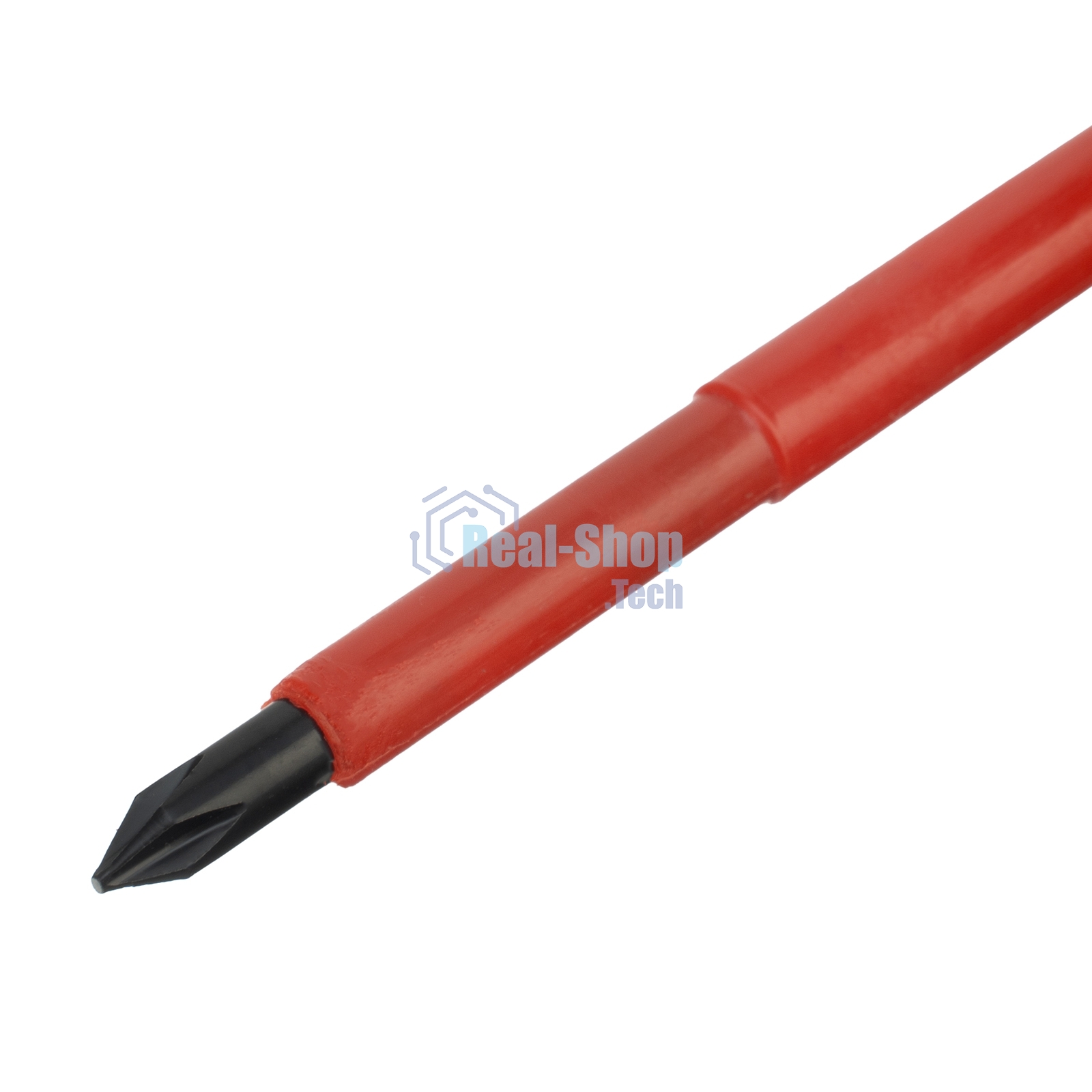 Отвертка диэлектрическая Сибртех PH1 х 80 мм, до 1000 В, двухкомпонентная рукоятка