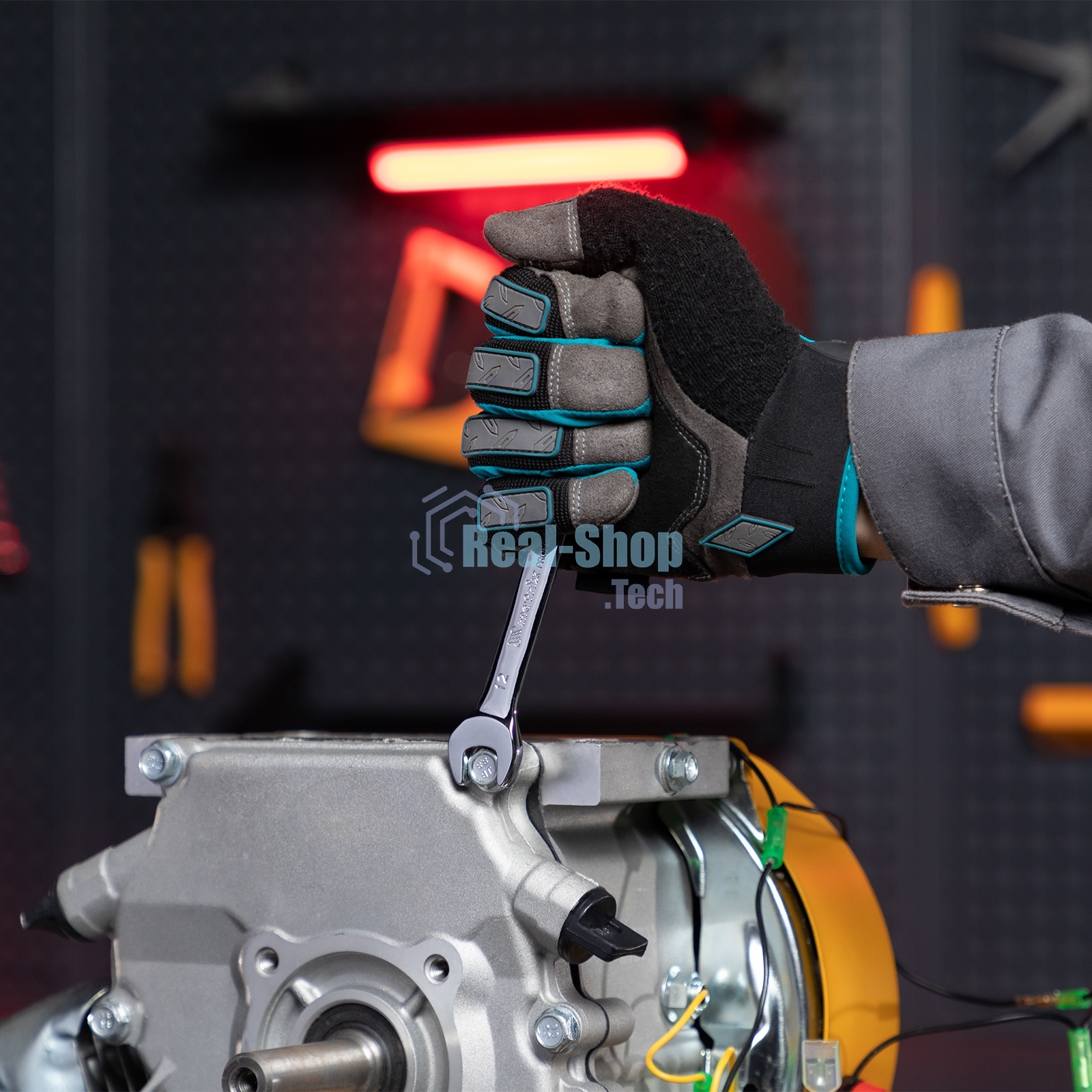 Набор ключей комбинированных Matrix, трещоточных шарнирных 11шт.