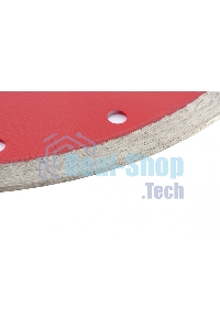 Диск алмазный отрезной Matrix сплошной ф125 х 22,2мм, тонкий, мокрое резание